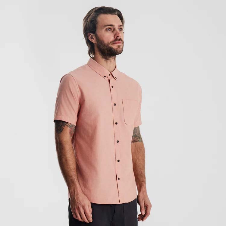Roark Scholar Oxford Short-Sleeve Woven Shirt - Men's