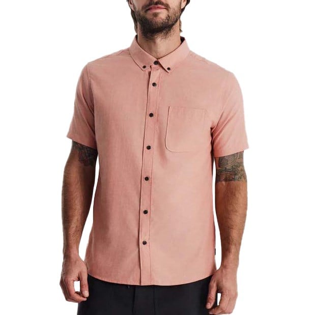 Roark Scholar Oxford Short-Sleeve Woven Shirt - Men's