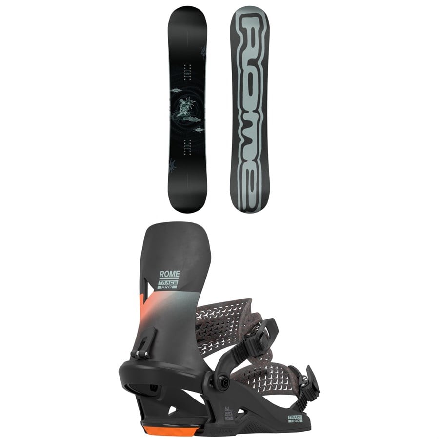 Rome Artifact Pro Snowboard + Trace Pro HW Snowboard Bindings 2026