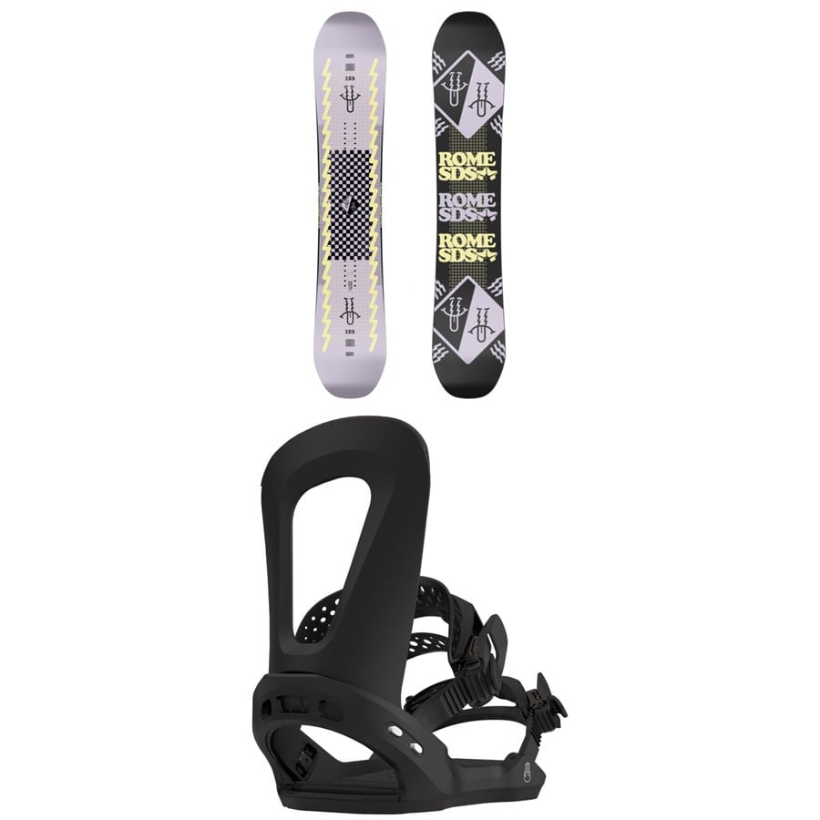 Rome Artifact Snowboard + Bataleon E-Stroyer Snowboard Bindings 2024