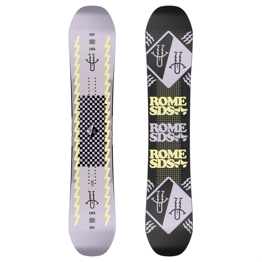 Rome Artifact Snowboard + Fix Magnum Snowboard Bindings
