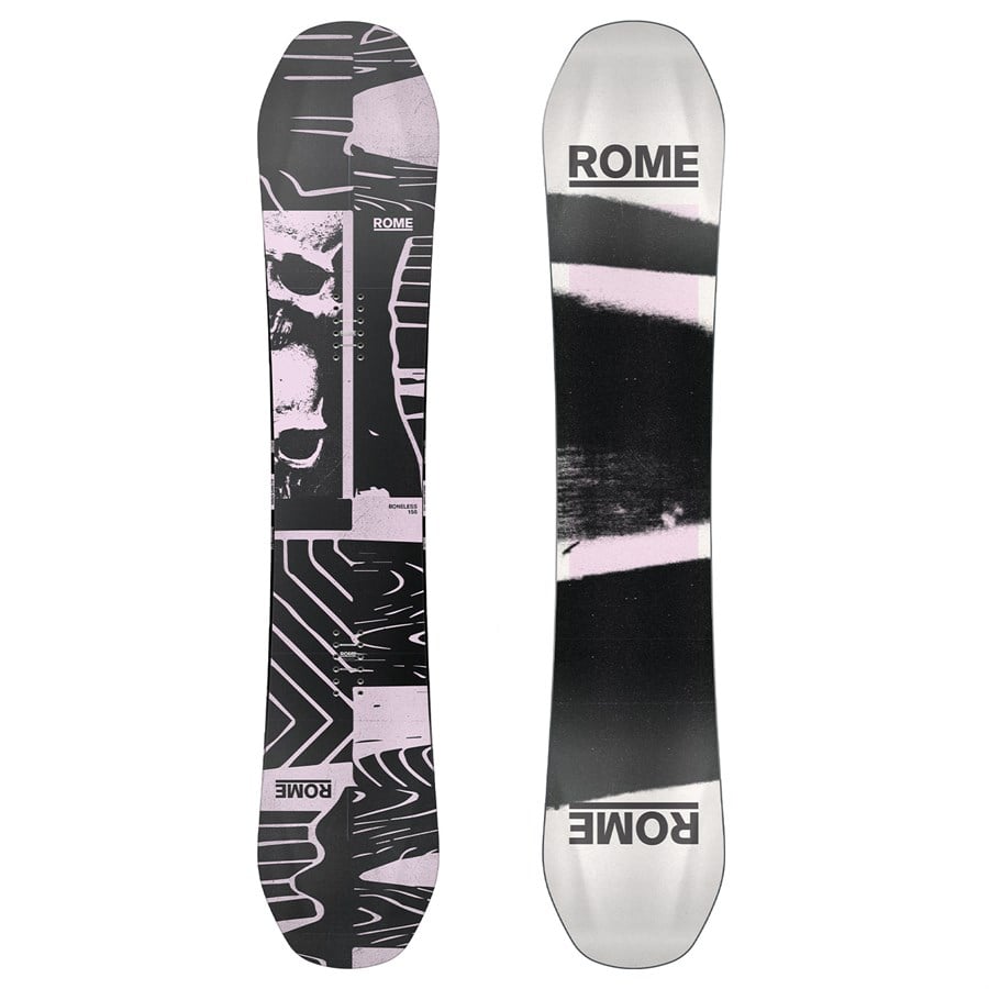 Rome Boneless Snowboard + Katana AW FASE Snowboard Bindings + Thirtytwo ZB-1 Snowboard Boots 2026