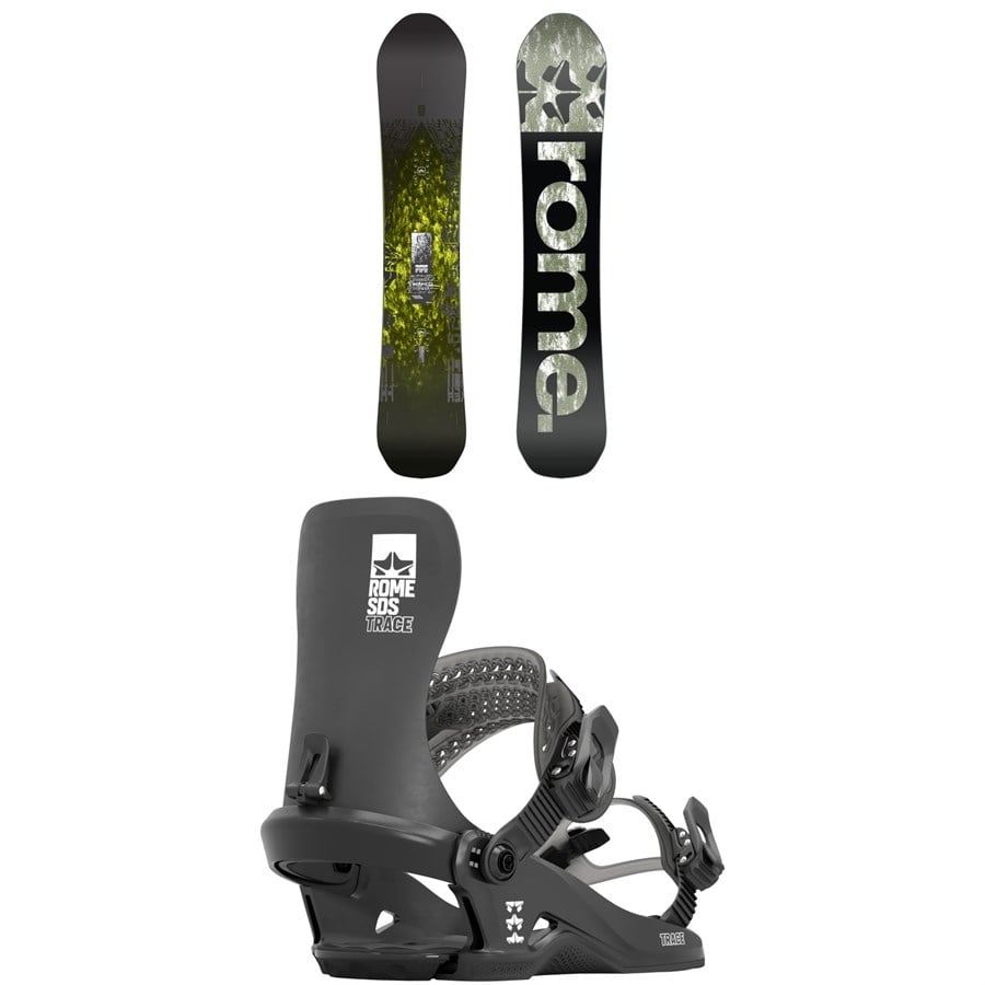 Rome Freaker Snowboard + Rome Trace Snowboard Bindings 2025
