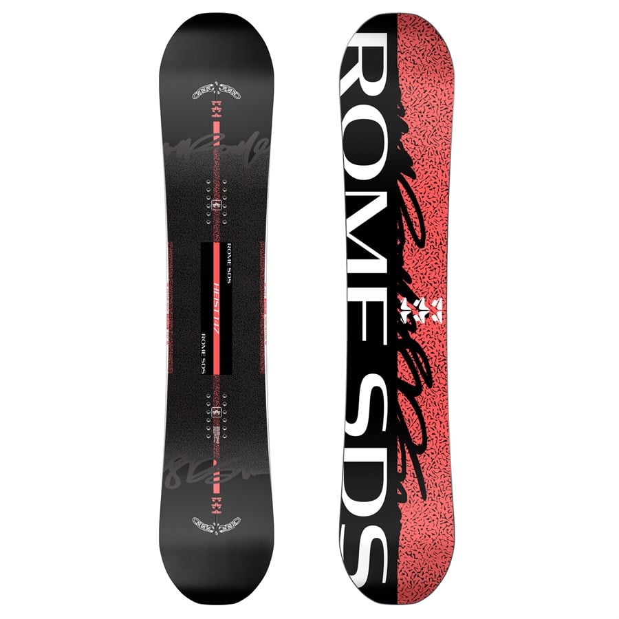 Rome Heist Snowboard + Rome Guild Snowboard Bindings + Vans Hi-Standard Pro Snowboard Boots - Women's 2024