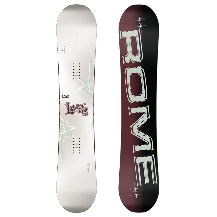 Rome Hype Snowboard + Brass AW Snowboard Bindings - Women's 2026