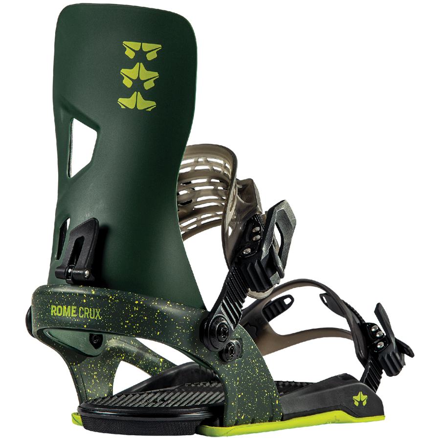 Rome Mechanic Snowboard + Crux Snowboard Bindings