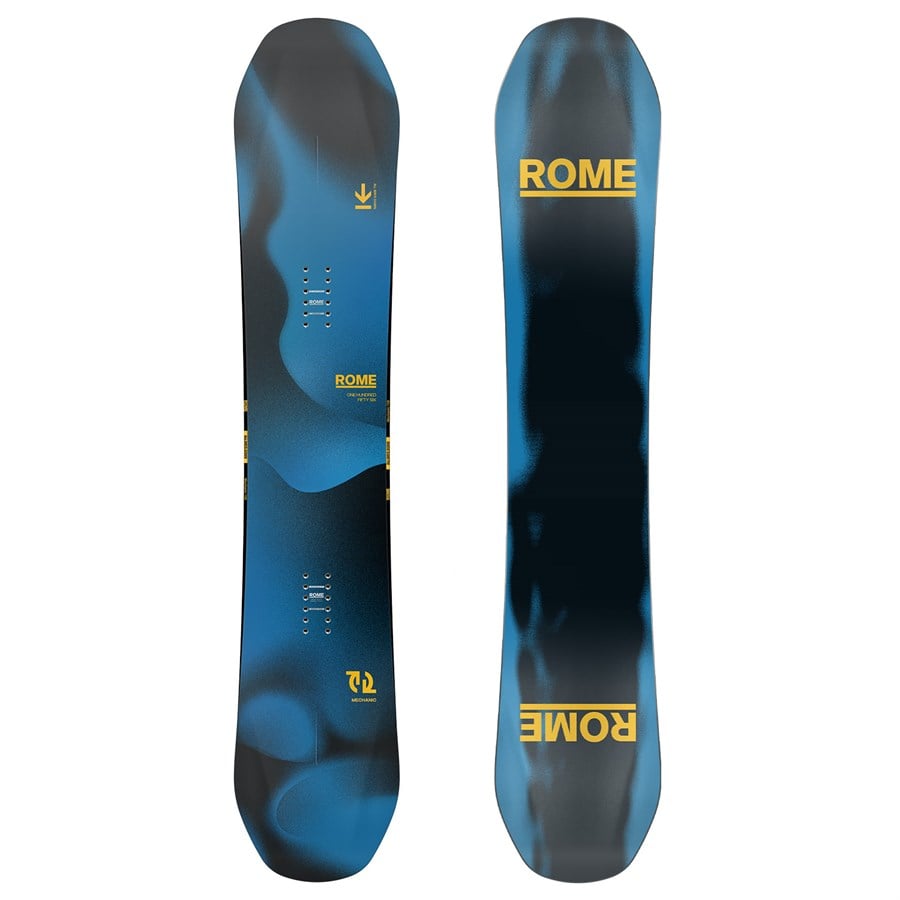 Rome Mechanic Snowboard + Trace Pro HW Snowboard Bindings 2026