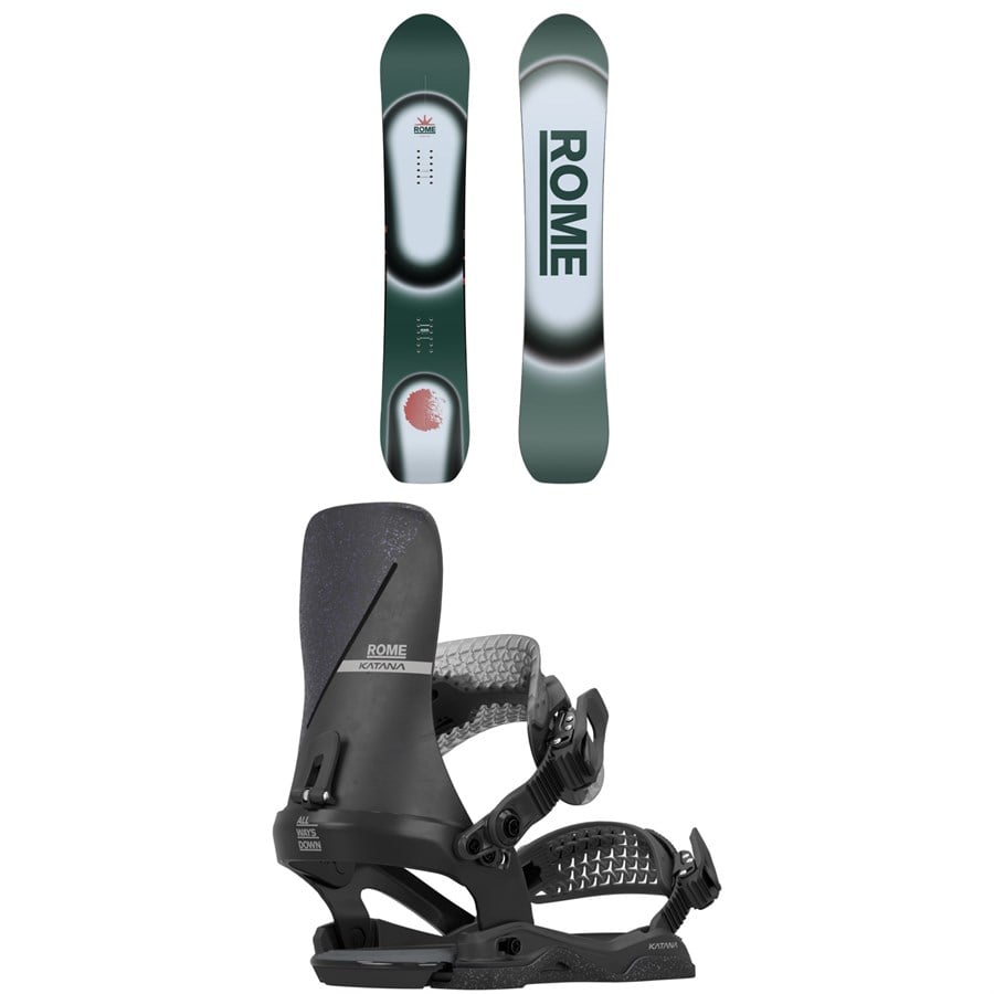 Rome Muse Snowboard + Katana AW Snowboard Bindings - Women's 2026