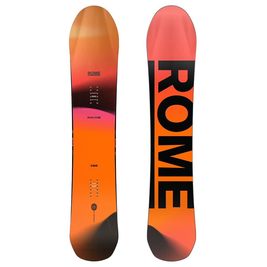 Rome Ravine Snowboard + Katana AW Snowboard Bindings + Vans Infuse Snowboard Boots 2026