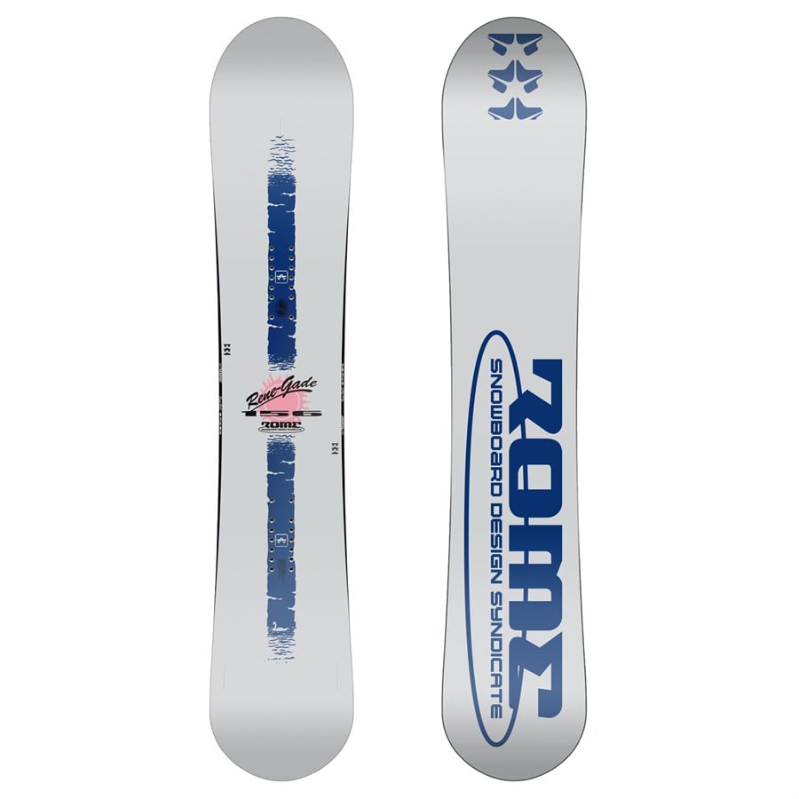 Rome Rene-Gade Snowboard + Crux Snowboard Bindings
