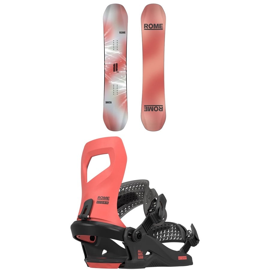 Rome Royal Snowboard + Hydra HW Snowboard Bindings - Women's 2026