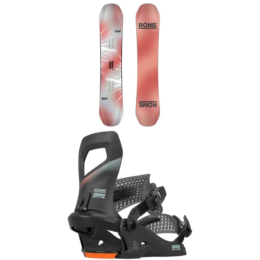 Rome Royal Snowboard + Hydra Pro HW Snowboard Bindings - Women's 2026