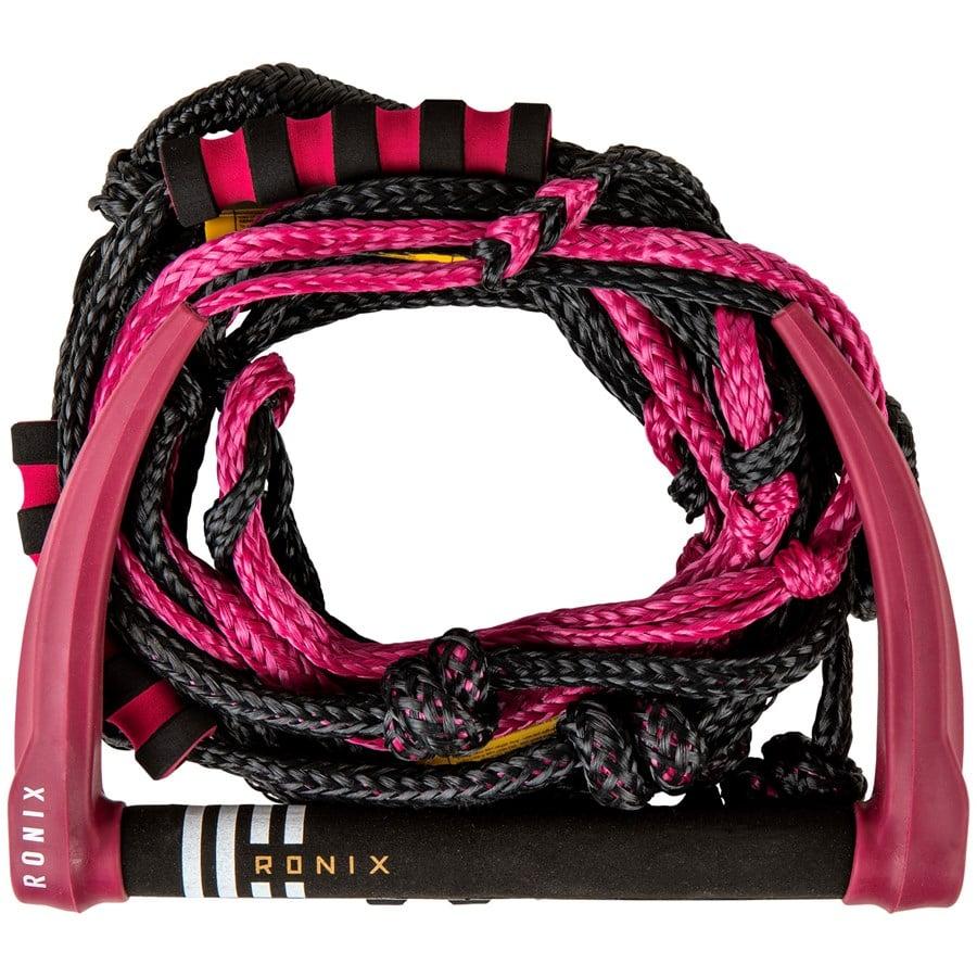 Ronix 11" Handle + 25ft 4-Section Silicone Bungee Surf Rope - Women's