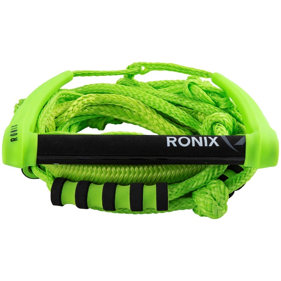 Ronix 11" Handle + 25ft 5-Section Silicone Bungee Surf Rope