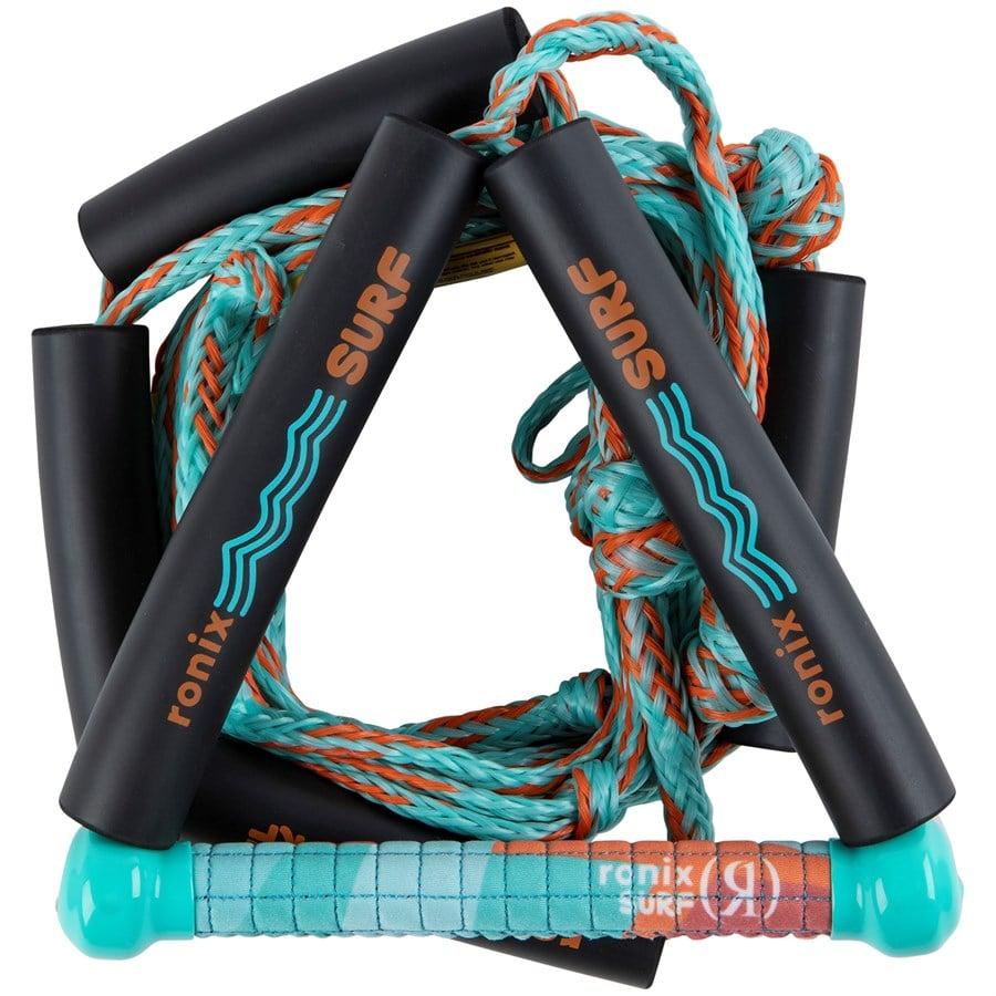 Ronix 8" Handle + 25Ft 4-Section PE Surf Rope - Kids'