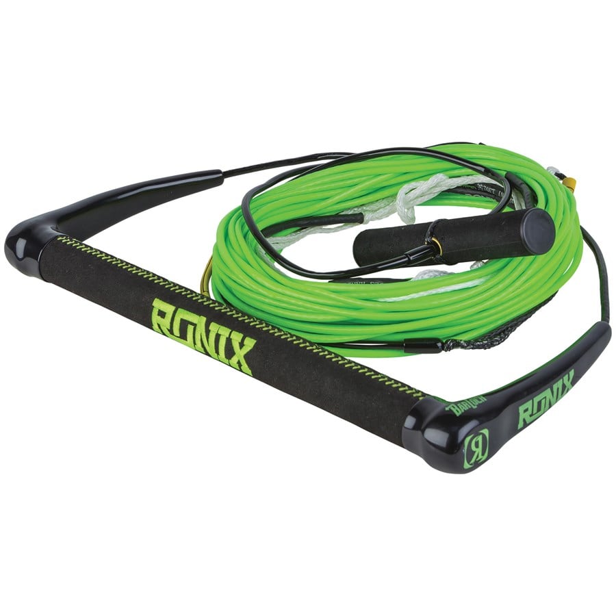 Ronix Combo 5.5 Hide Stich Grip "T" Wakeboard Handle + 80 Ft Mainline