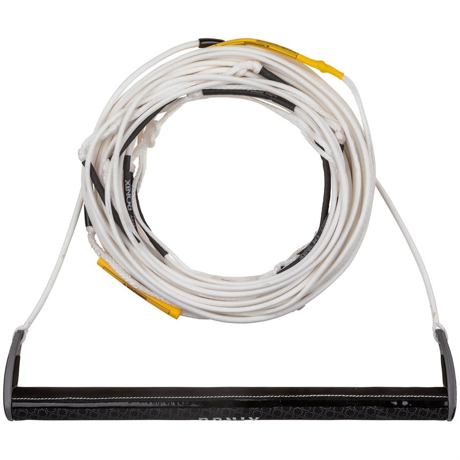 Ronix Combo 6.0 Nylon BarLock Hide Grip Wakeboard Handle + R6 80 Ft Mainline