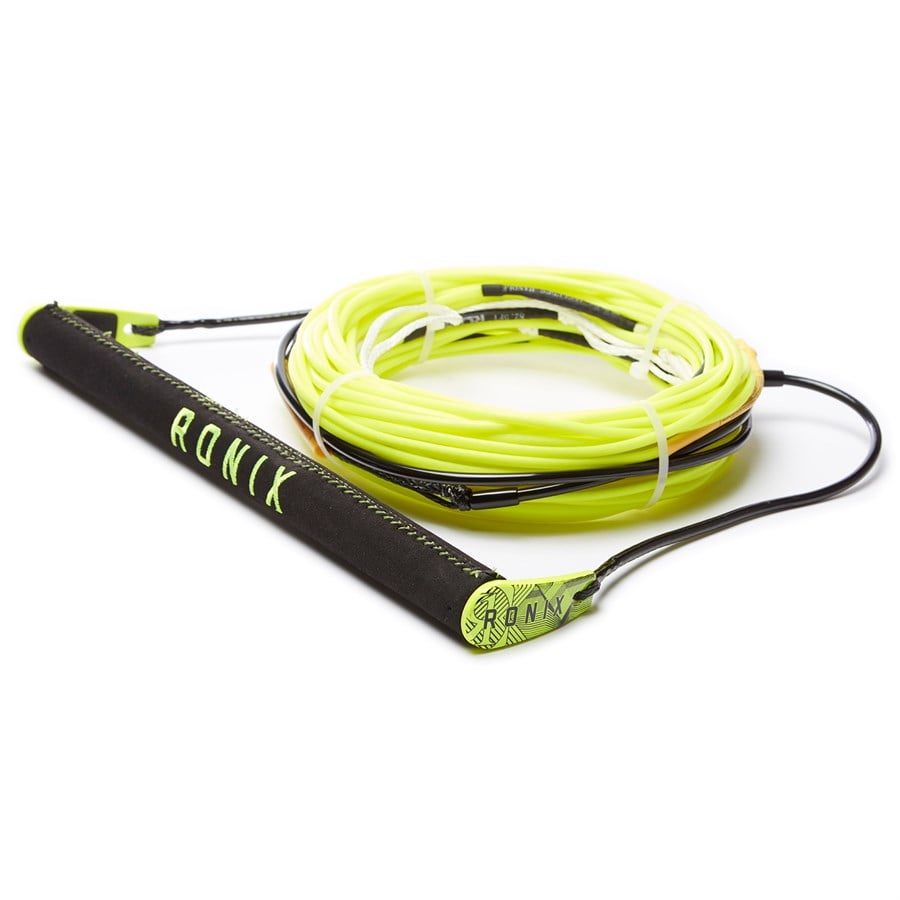 Ronix Combo 6.0 Nylon BarLock Hide Grip Wakeboard Handle + R6 80 ft Mainline