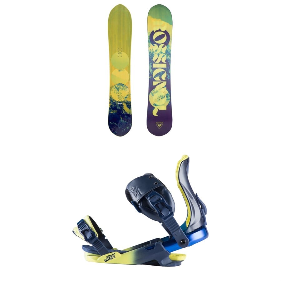 Rossignol After Hours Snowboard + After Hours Snowboard Bindings - Women's 2024