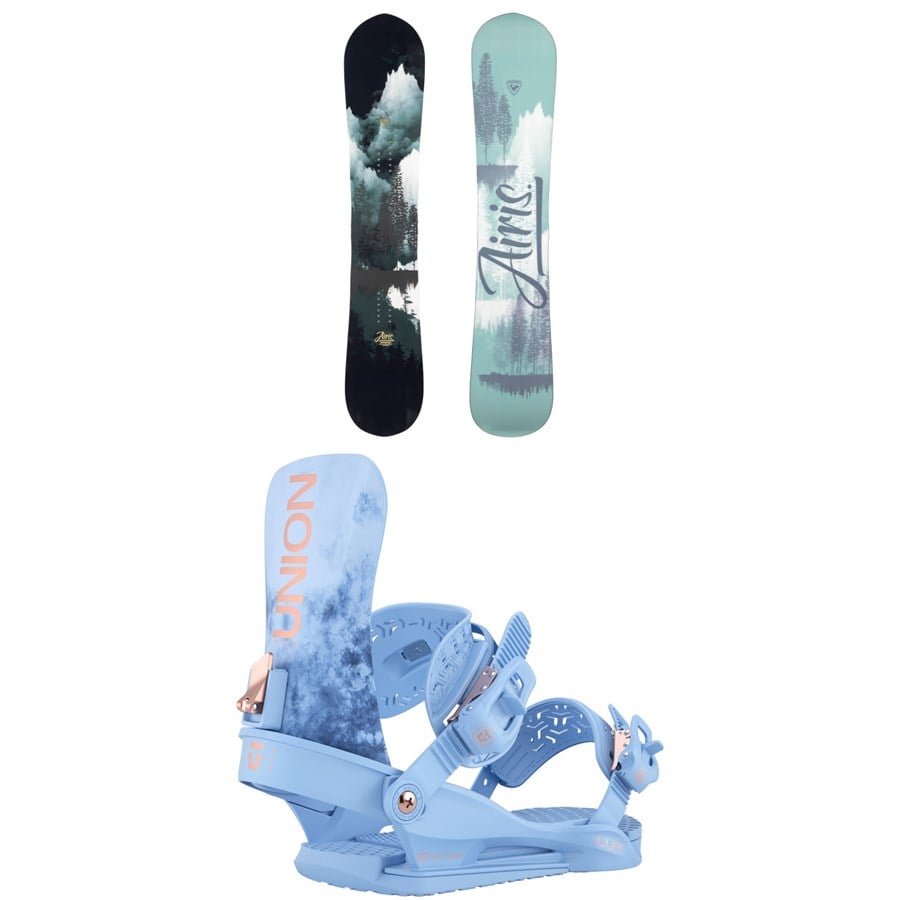 Rossignol Airis Snowboard + Union Juliet Snowboard Bindings - Women's 2026