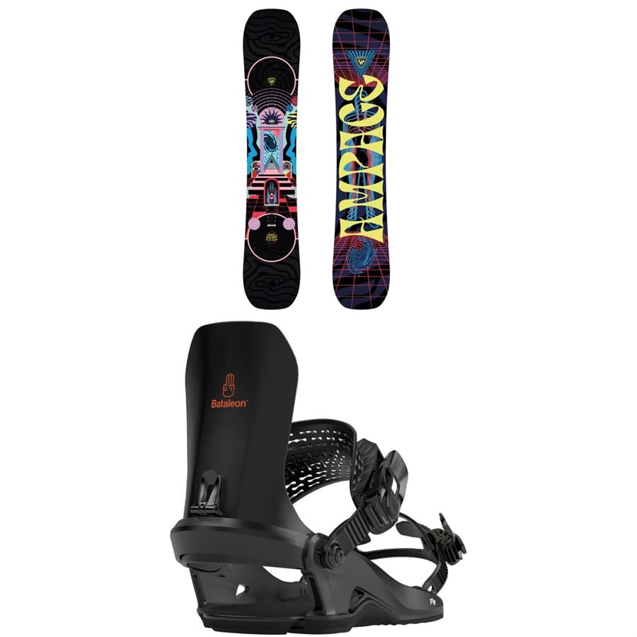 Rossignol Ampage Snowboard + Bataleon Fly Snowboard Bindings 2025