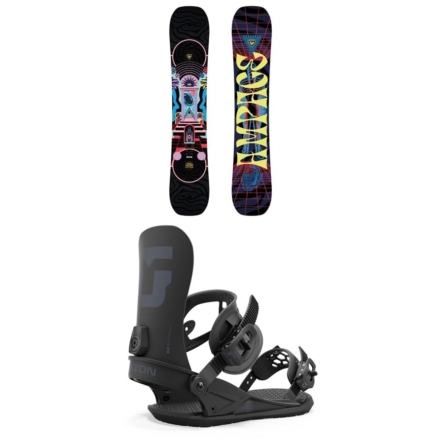 Rossignol Ampage Snowboard + Union Strata Snowboard Bindings 2025