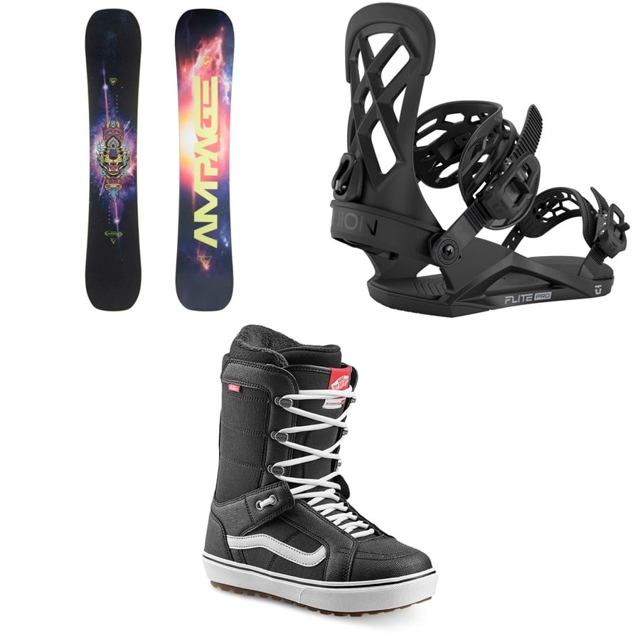 Rossignol Ampage Vol.2 Snowboard + Union Flite Pro Snowboard Bindings + Vans Hi Standard OG Snowboard Boots 2026