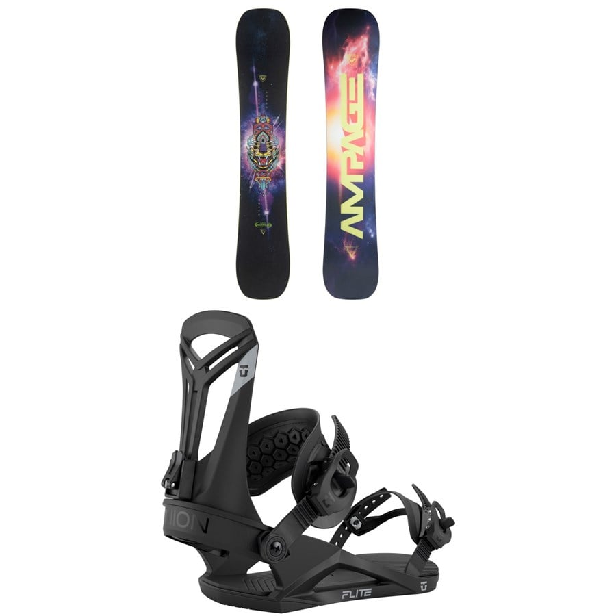 Rossignol Ampage Vol.2 Snowboard + Union Flite Snowboard Bindings 2026