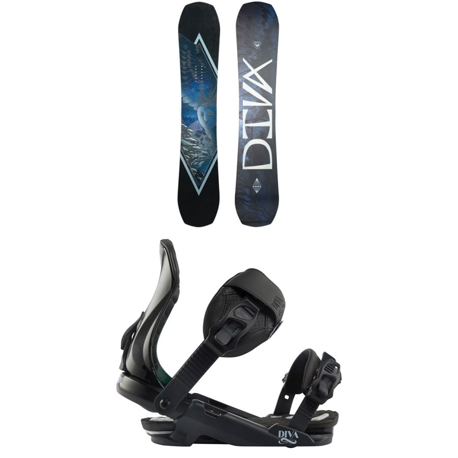 Rossignol Diva Snowboard + Diva Snowboard Bindings - Women's 2025