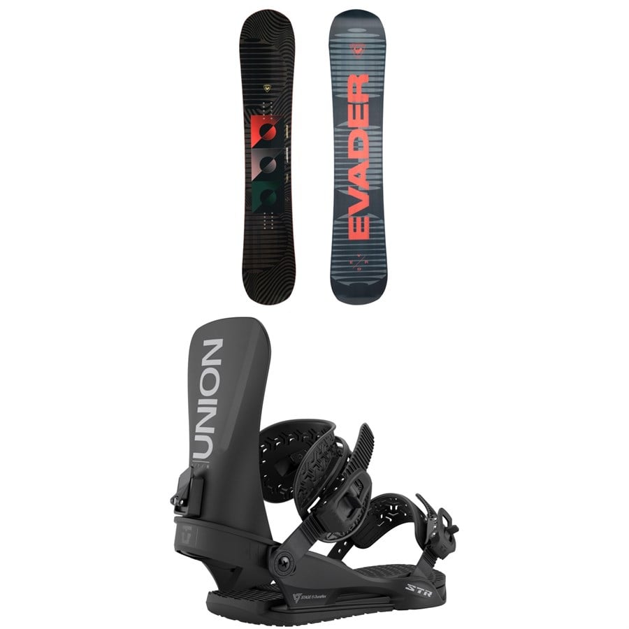 Rossignol Evader Snowboard + Union STR Snowboard Bindings 2026