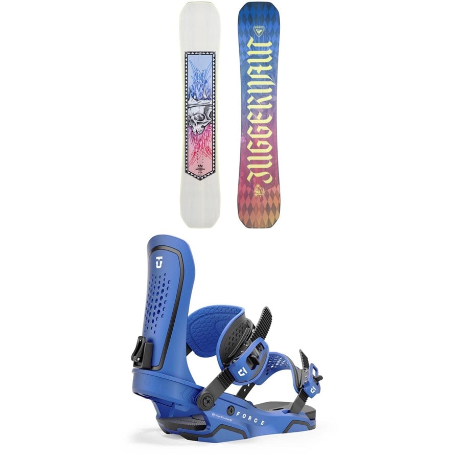 Rossignol Juggernaut Snowboard + Union Force Snowboard Bindings 2025