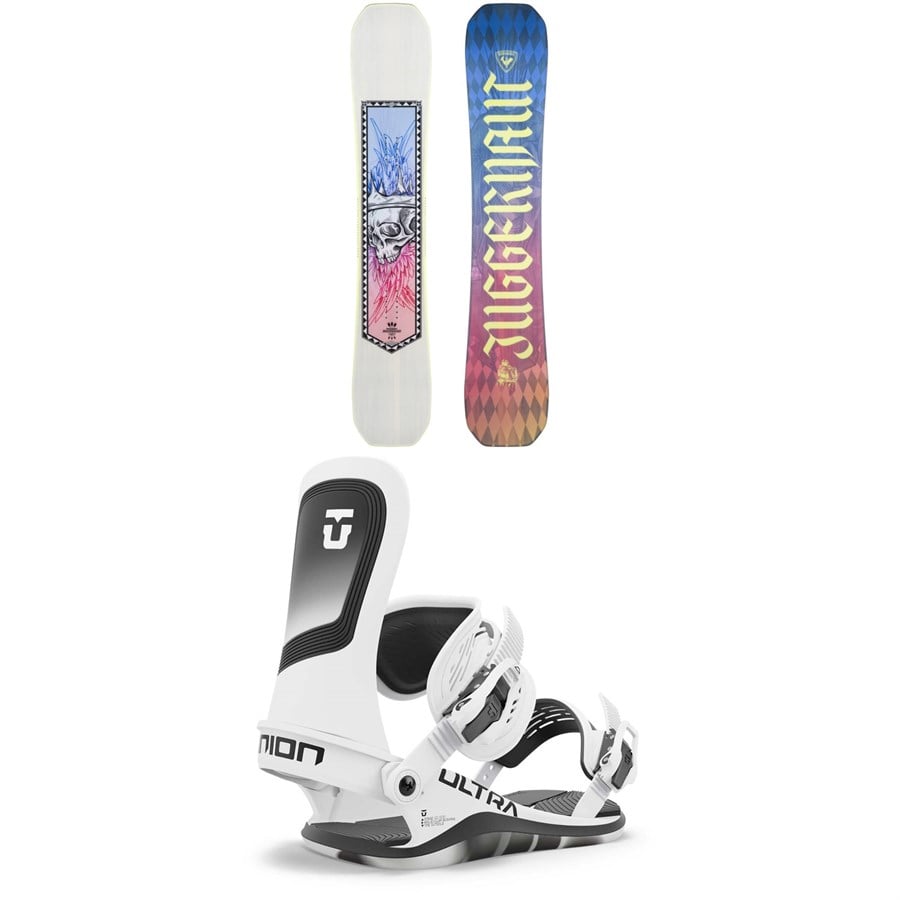 Rossignol Juggernaut Snowboard + Union Ultra Snowboard Bindings 2025