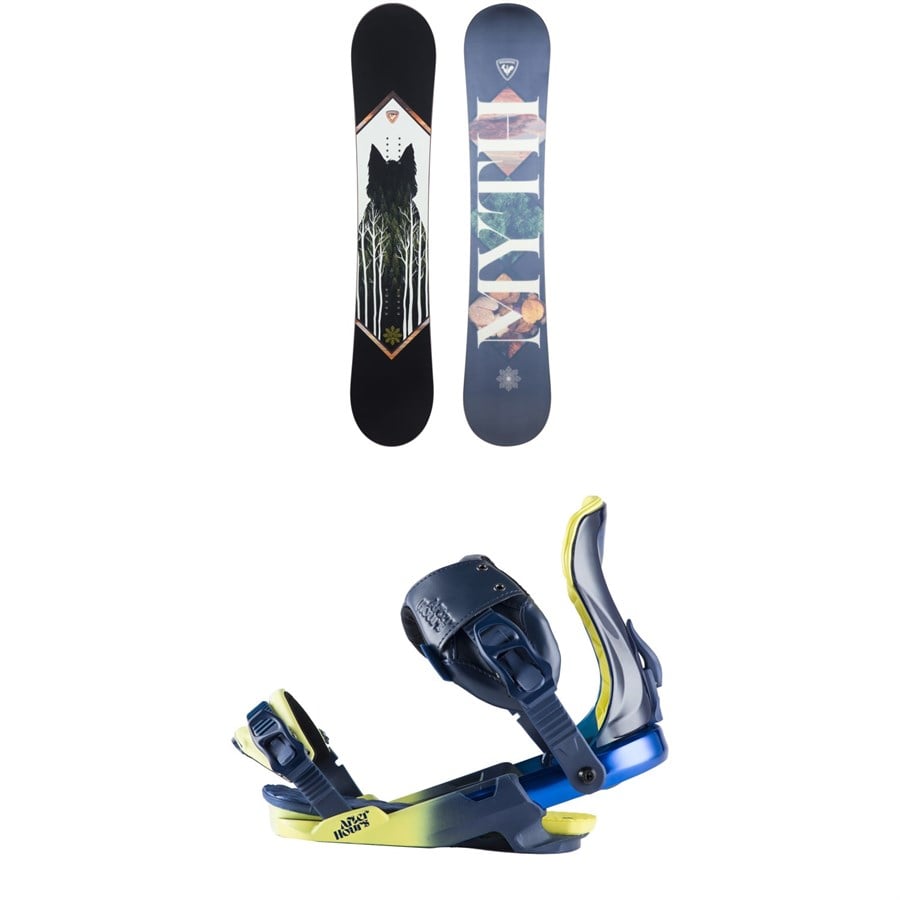Rossignol Myth Snowboard + After Hours Snowboard Bindings - Women's 2024