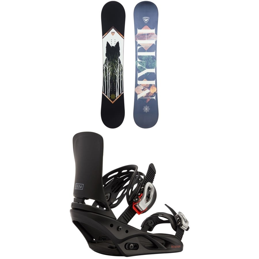Rossignol Myth Snowboard + Burton Lexa Snowboard Bindings - Women's 2024