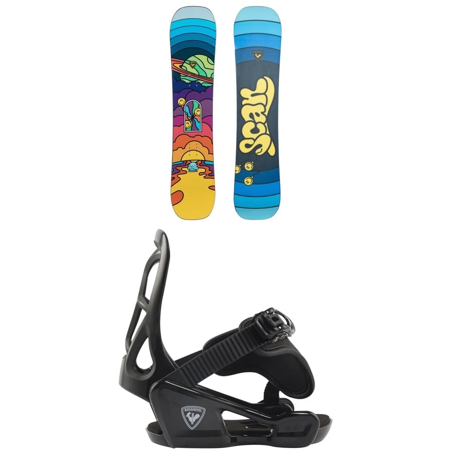 Rossignol Scan Snowboard + Rookie Snowboard Bindings - Kids 2026