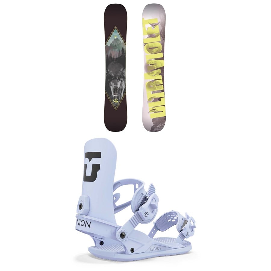 Rossignol Ultraviolet Snowboard + Union Legacy Snowboard Bindings - Women's 2025
