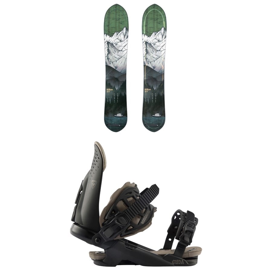 Rossignol XV Slashimi Snowboard + Cuda Snowboard Bindings 2026