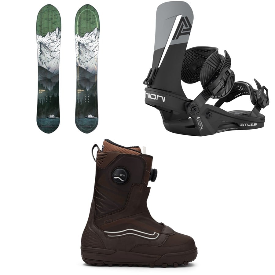 Rossignol XV Slashimi Snowboard + Union Atlas Snowboard Bindings + Vans Verse Snowboard Boots 2026