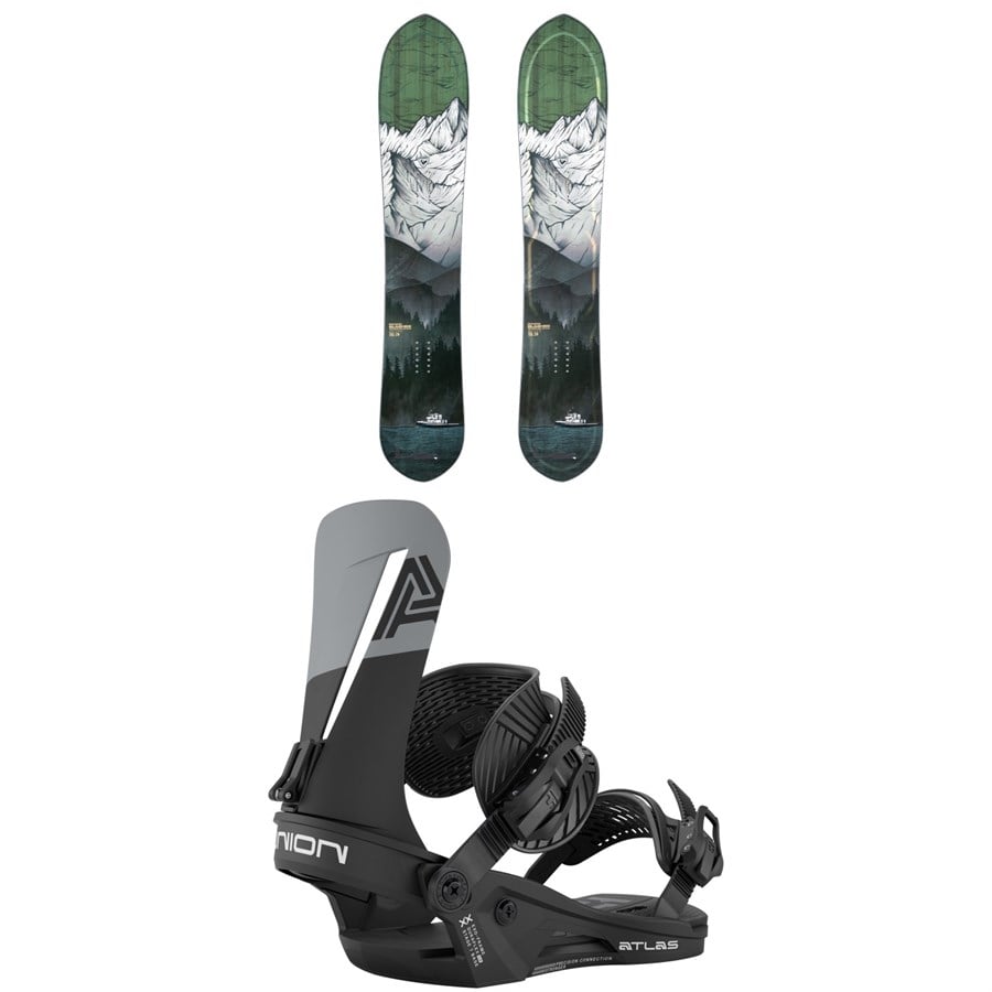 Rossignol XV Slashimi Snowboard + Union Atlas Snowboard Bindings 2026