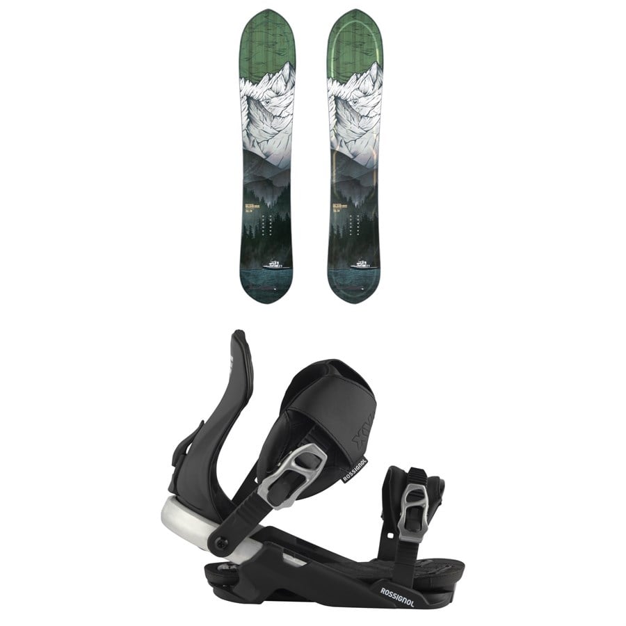 Rossignol XV Slashimi Snowboard + XV Snowboard Bindings 2026