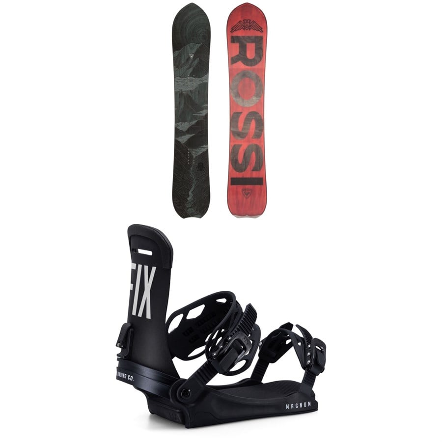 Rossignol XV Snowboard + Fix Magnum Snowboard Bindings
