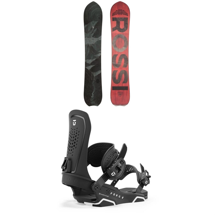 Rossignol XV Snowboard + Union Force Snowboard Bindings