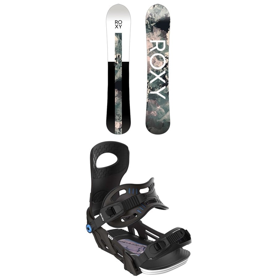 Roxy Smoothie C2 Snowboard + Bent Metal Metta Snowboard Bindings - Women's 2025