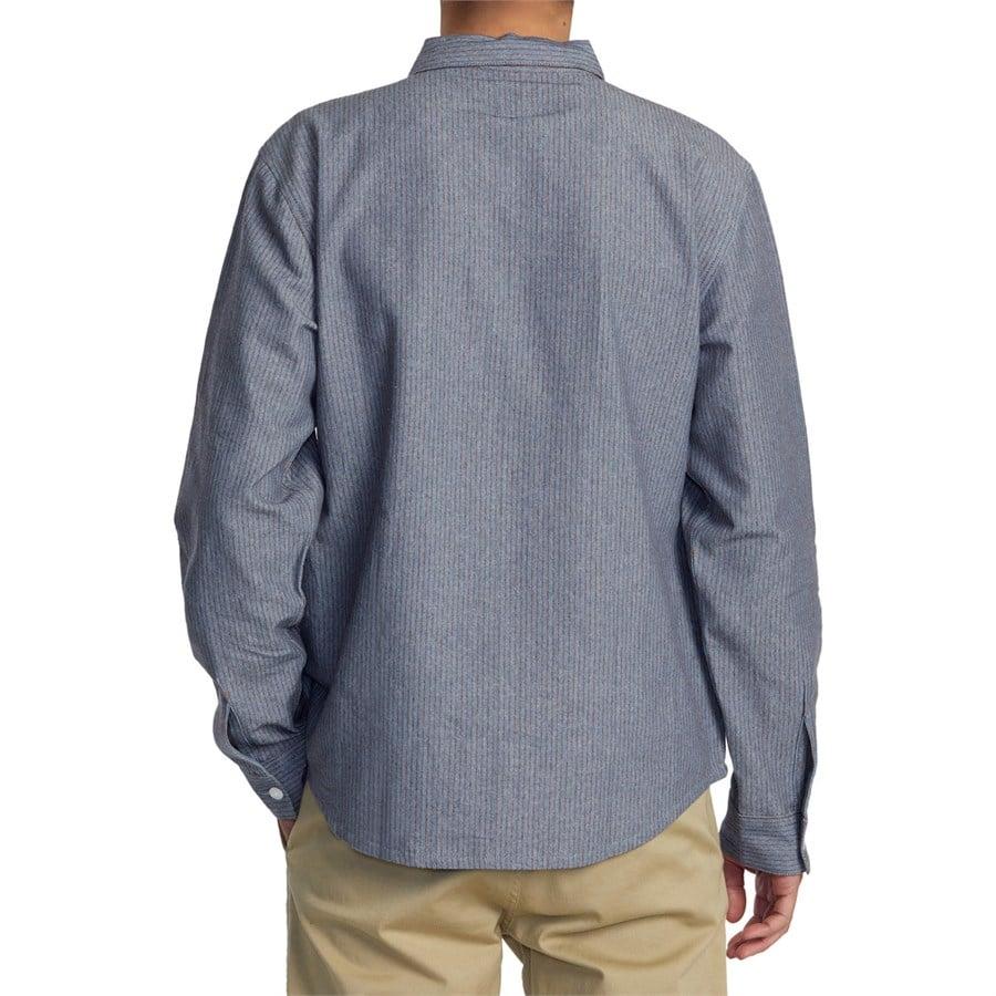 RVCA Dayshift Stripe II Long-Sleeve Shirt - Men's