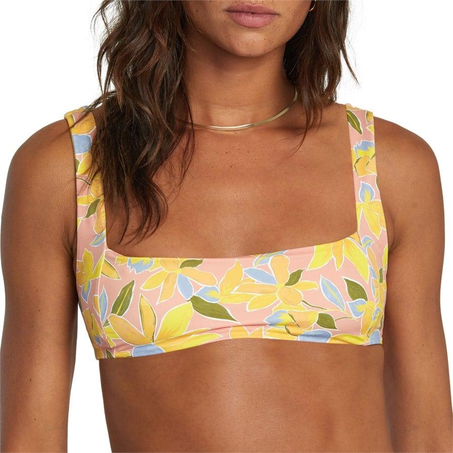 RVCA Sunkissed Square Neckline Bralette Swim Top - Women's