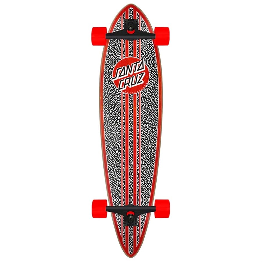 Santa Cruz Skateboards Amoeba Dot Pintail 9.58 Cruiser Complete