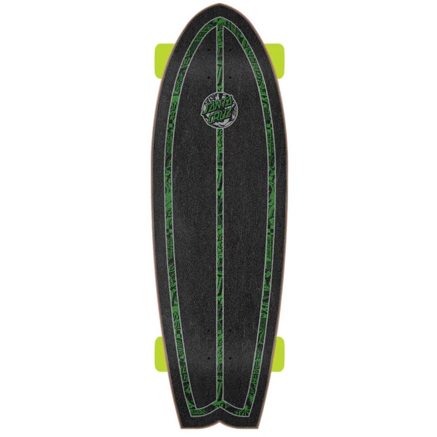 Santa Cruz Skateboards Flier Collage Dot 8.8 Cruiser Complete