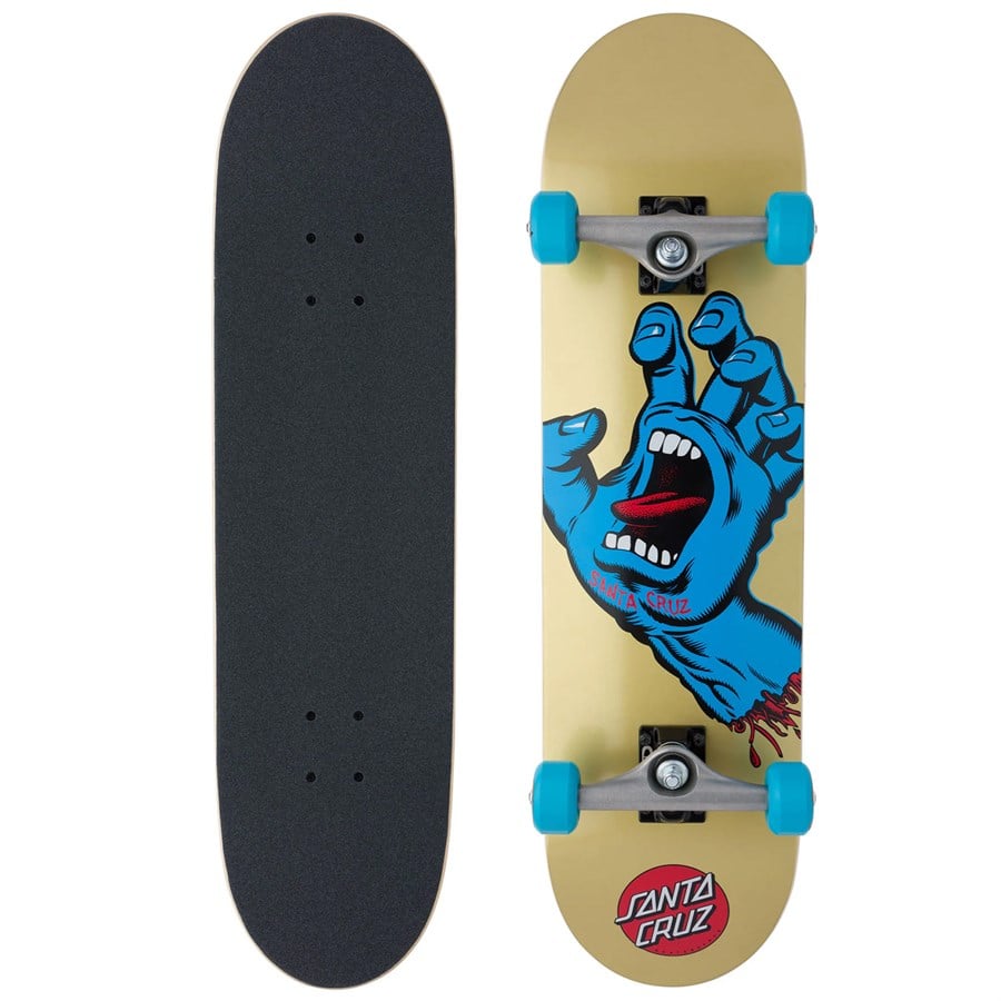 Santa Cruz Skateboards Screaming Hand Fade Large 8.25 Skateboard Complete