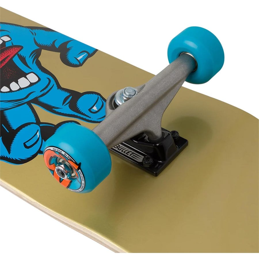 Santa Cruz Skateboards Screaming Hand Fade Large 8.25 Skateboard Complete
