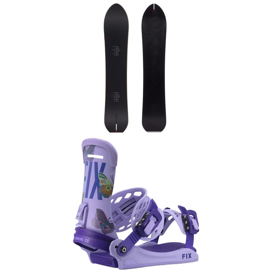 Season Nexus Snowboard + Fix Iris Pro Snowboard Bindings - Women's 2025